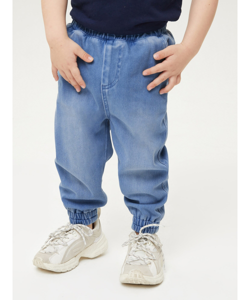 GAP(ギャップ)の「ニット デニム ジョガーパンツ (幼児)(デニムパンツ・キッズ・ライトインディゴブルー/インディゴブルー・3 YRS/4 YRS/12-18M/18-24M/2 YRS/5 YRS)」の5枚目の写真