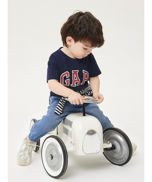 GAP(ギャップ)の「ニット デニム ジョガーパンツ (幼児)(デニムパンツ・キッズ・ライトインディゴブルー/インディゴブルー・3 YRS/4 YRS/12-18M/18-24M/2 YRS/5 YRS)」の6枚目の写真