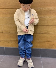 GAP | ニット デニム ジョガーパンツ (幼児)(デニムパンツ)