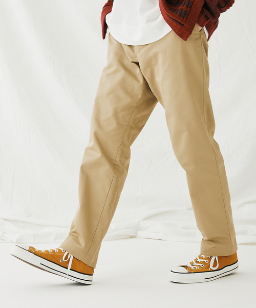 JOURNAL STANDARD（ジャーナルスタンダード）の「TC チノ テーパード パンツ（チノパンツ・メンズ・ブラック/ベージュ/グリーン/マスタード/ベージュ系その他・SMALL/MEDIUM/LARGE）」の3枚目の写真