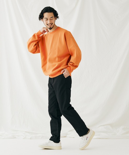 JOURNAL STANDARD（ジャーナルスタンダード）の「TC チノ テーパード パンツ（チノパンツ・メンズ・ブラック/ベージュ/グリーン/マスタード/ベージュ系その他・SMALL/MEDIUM/LARGE）」の17枚目の写真