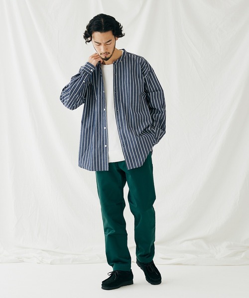 JOURNAL STANDARD（ジャーナルスタンダード）の「TC チノ テーパード パンツ（チノパンツ・メンズ・ブラック/ベージュ/グリーン/マスタード/ベージュ系その他・SMALL/MEDIUM/LARGE）」の19枚目の写真