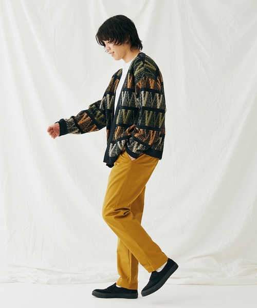 JOURNAL STANDARD（ジャーナルスタンダード）の「TC チノ テーパード パンツ（チノパンツ・メンズ・ブラック/ベージュ/グリーン/マスタード/ベージュ系その他・SMALL/MEDIUM/LARGE）」の14枚目の写真