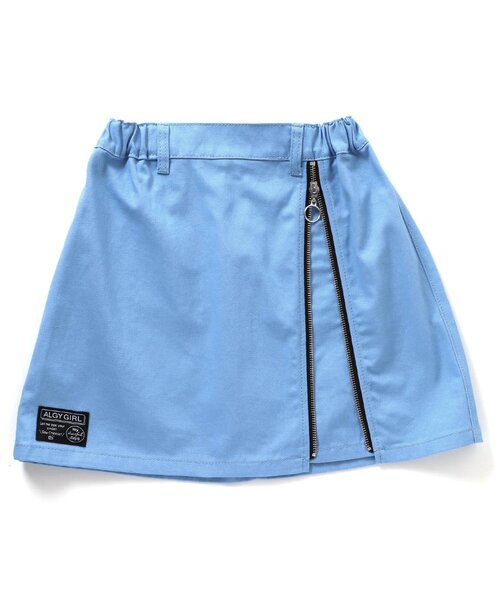 algy(アルジー)の「リングジップスカート(スカート・キッズ・ブラック/ベージュ/サックスブルー・SMALL/MEDIUM/X-SMALL/XX-SMALL)」の1枚目の写真