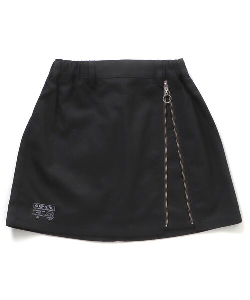 algy(アルジー)の「リングジップスカート(スカート・キッズ・ブラック/ベージュ/サックスブルー・SMALL/MEDIUM/X-SMALL/XX-SMALL)」の2枚目の写真