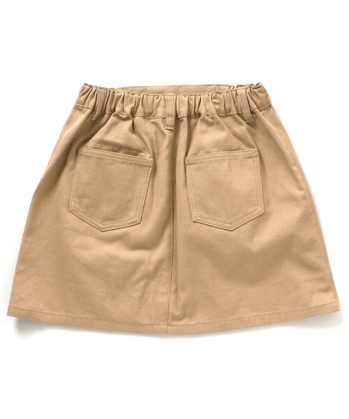 algy(アルジー)の「リングジップスカート(スカート・キッズ・ブラック/ベージュ/サックスブルー・SMALL/MEDIUM/X-SMALL/XX-SMALL)」の4枚目の写真