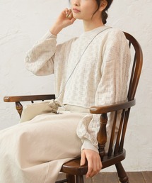 sango | ショート丈透かしプルオーバー(Tシャツ/カットソー)