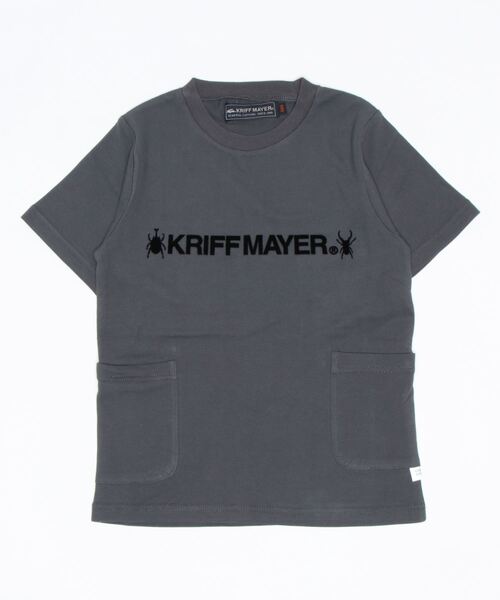 KRIFF MAYER Kid's Collection(クリフメイヤーキッズコレクション)の「さらのびカブクワTEE(Tシャツ/カットソー・キッズ・オフホワイト/カーキ/ターコイズブルー/カラフル/チャコール・120/130/140/150/160/170)」の18枚目の写真