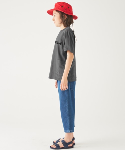 KRIFF MAYER Kid's Collection(クリフメイヤーキッズコレクション)の「さらのびカブクワTEE(Tシャツ/カットソー・キッズ・オフホワイト/カーキ/ターコイズブルー/カラフル/チャコール・120/130/140/150/160/170)」の9枚目の写真