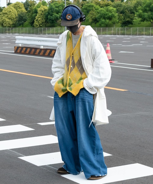 Perushu(ペルーシュ)の「オーバースノーパーカー(その他アウター・メンズ・カーキ/オフホワイト/マスタード・MEDIUM/LARGE)」の16枚目の写真