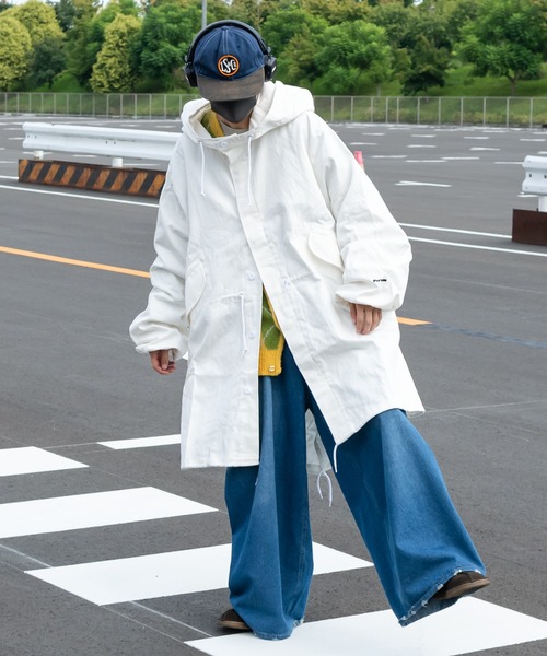 Perushu(ペルーシュ)の「オーバースノーパーカー(その他アウター・メンズ・カーキ/オフホワイト/マスタード・MEDIUM/LARGE)」の20枚目の写真