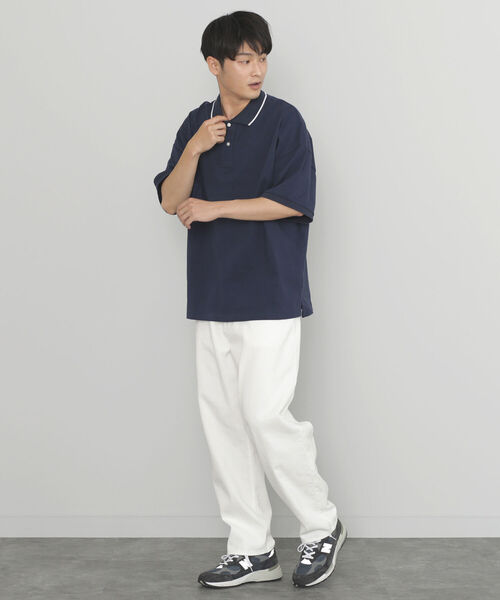 BEAMS HEART(ビームスハート)の「BEAMS HEART / カツラギ バルーン パンツ(デニムパンツ・メンズ・ホワイト/アイボリー・SMALL/MEDIUM/LARGE)」の4枚目の写真