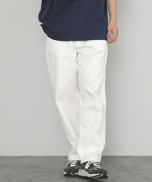 BEAMS HEART(ビームスハート)の「BEAMS HEART / カツラギ バルーン パンツ(デニムパンツ・メンズ・ホワイト/アイボリー・SMALL/MEDIUM/LARGE)」の5枚目の写真