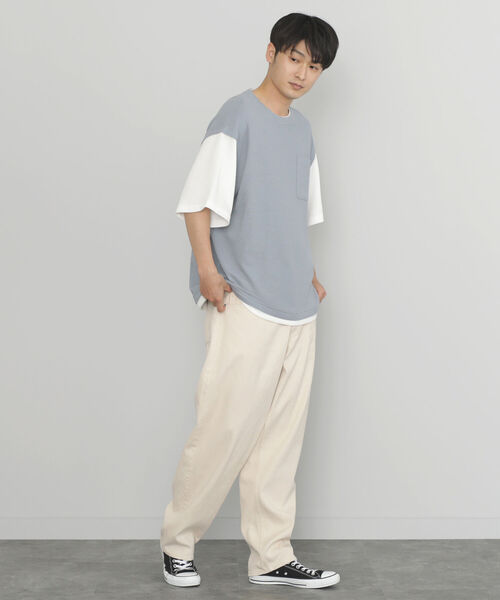 BEAMS HEART(ビームスハート)の「BEAMS HEART / カツラギ バルーン パンツ(デニムパンツ・メンズ・ホワイト/アイボリー・SMALL/MEDIUM/LARGE)」の12枚目の写真