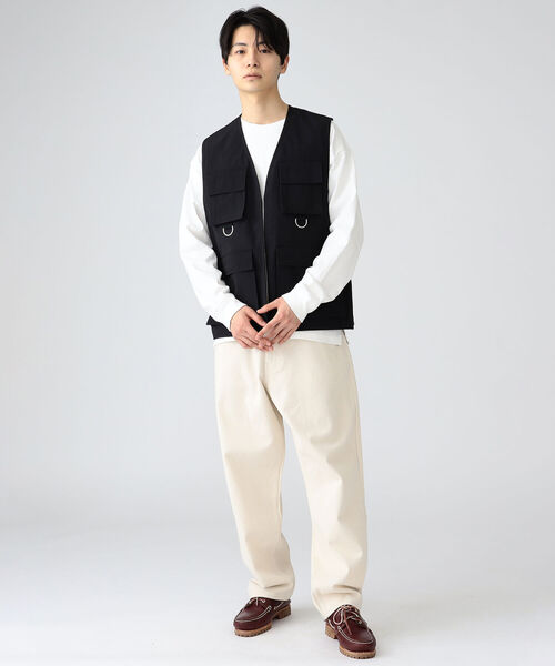 BEAMS HEART(ビームスハート)の「BEAMS HEART / カツラギ バルーン パンツ(デニムパンツ・メンズ・ホワイト/アイボリー・SMALL/MEDIUM/LARGE)」の16枚目の写真