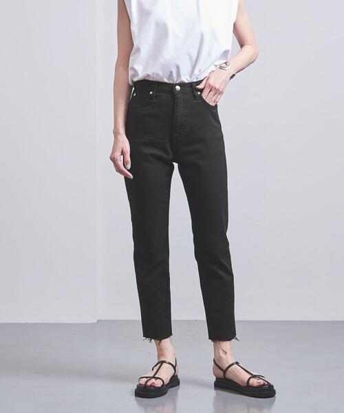 HYKE（ハイク）の「＜HYKE（ハイク）＞TWILL TAPERD パンツ ■■■（その他パンツ・レディース・ブラック・28/27/26）」の2枚目の写真