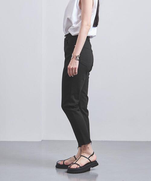 HYKE（ハイク）の「＜HYKE（ハイク）＞TWILL TAPERD パンツ ■■■（その他パンツ・レディース・ブラック・28/27/26）」の3枚目の写真