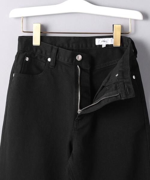 HYKE（ハイク）の「＜HYKE（ハイク）＞TWILL TAPERD パンツ ■■■（その他パンツ・レディース・ブラック・28/27/26）」の10枚目の写真