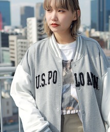 SAMPLES スタジャン グレー メンズのスタジャン（グレー/灰色系・フードあり）ファッション通販