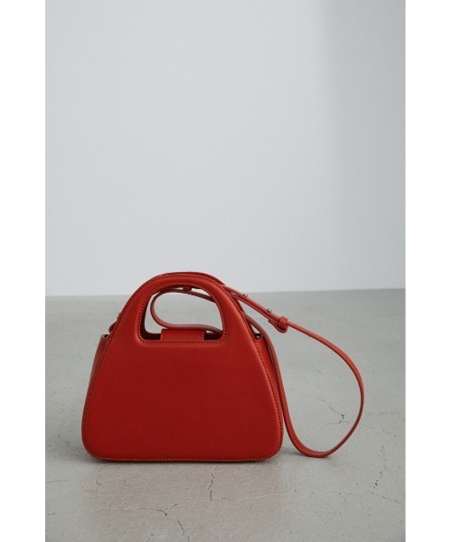 STYLEMIXER（スタイルミキサー）の「トライアングルフォルムバッグ（ショルダーバッグ・レディース・ブラック/ライトベージュ/オレンジ・FREE）」の2枚目の写真
