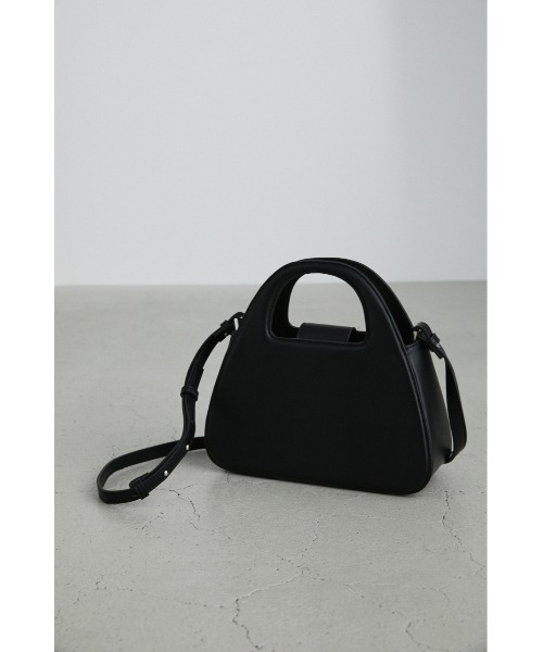 STYLEMIXER（スタイルミキサー）の「トライアングルフォルムバッグ（ショルダーバッグ・レディース・ブラック/ライトベージュ/オレンジ・FREE）」の3枚目の写真