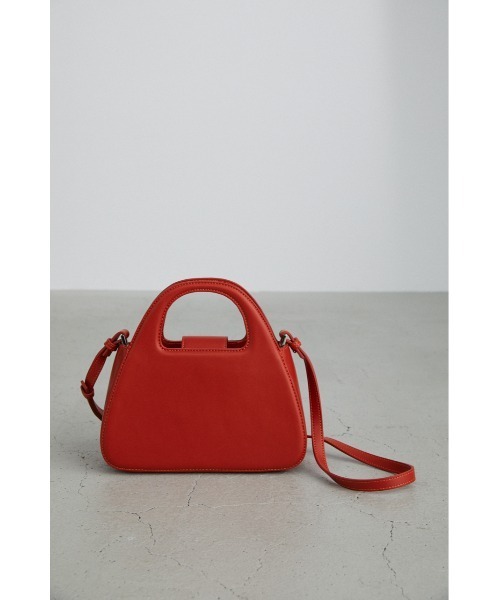 STYLEMIXER（スタイルミキサー）の「トライアングルフォルムバッグ（ショルダーバッグ・レディース・ブラック/ライトベージュ/オレンジ・FREE）」の10枚目の写真