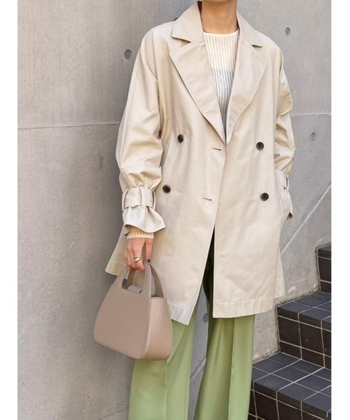 STYLEMIXER（スタイルミキサー）の「トライアングルフォルムバッグ（ショルダーバッグ・レディース・ブラック/ライトベージュ/オレンジ・FREE）」の15枚目の写真