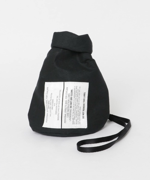 BURLAP OUTFITTER（バーラップアウトフィッター）の「『別注』BURLAP OUTFITTER×DOORS　PERSONAL EFFECT BAG（ショルダーバッグ・メンズ・ブラック/オリーブドラブ/ライトカーキ・ONE SIZE）」の8枚目の写真
