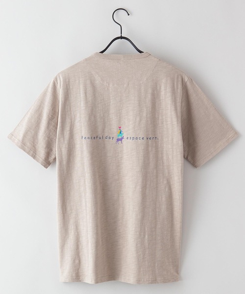 UNIIT（ユニット）の「ESPACE VERT別注  コットン100％ 表面感あるスラブ生地 ペンギンプリントTシャツ（Tシャツ/カットソー・メンズ・その他2/その他3/その他4/その他5/その他6/その他/その他1・X-LARGE/MEDIUM/LARGE）」の20枚目の写真