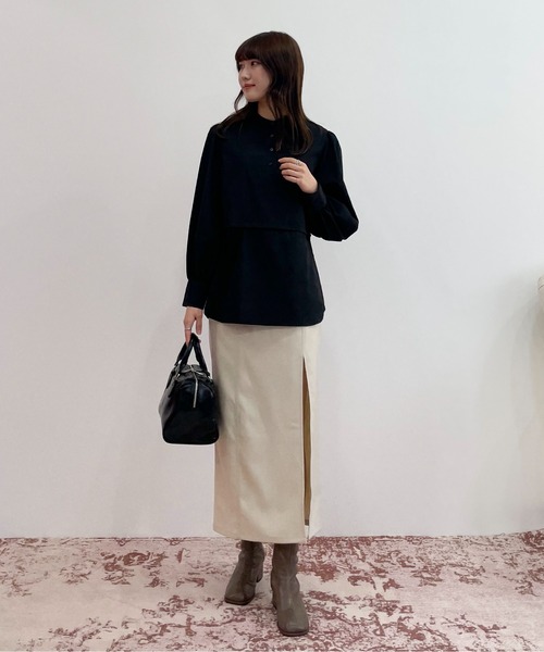 EPIMI E'PIMMY（エピミエピミー）の「マルチキャミワンピース（ワンピース・レディース・ブラック/ベージュ/ネイビー/グリーン系その他・MEDIUM）」の15枚目の写真