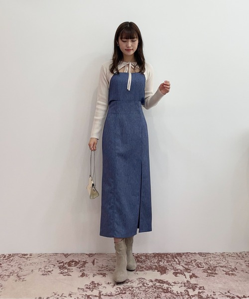 EPIMI E'PIMMY（エピミエピミー）の「マルチキャミワンピース（ワンピース・レディース・ブラック/ベージュ/ネイビー/グリーン系その他・MEDIUM）」の17枚目の写真