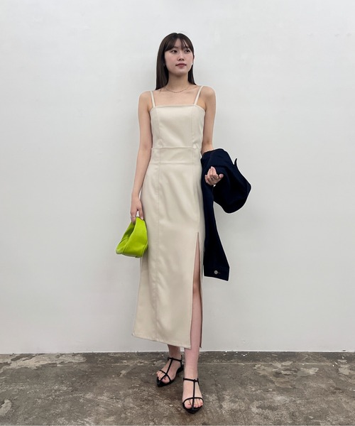 EPIMI E'PIMMY（エピミエピミー）の「マルチキャミワンピース（ワンピース・レディース・ブラック/ベージュ/ネイビー/グリーン系その他・MEDIUM）」の20枚目の写真