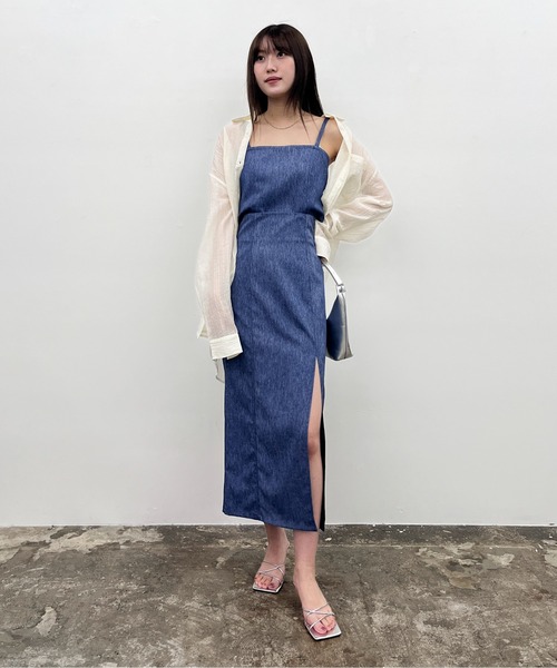 EPIMI E'PIMMY（エピミエピミー）の「マルチキャミワンピース（ワンピース・レディース・ブラック/ベージュ/ネイビー/グリーン系その他・MEDIUM）」の22枚目の写真