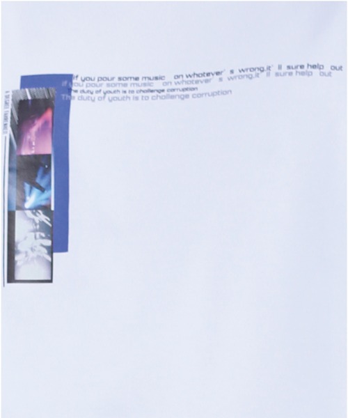 A DEGREE FAHRENHEIT（エーディグリーファーレンハイ）の「【ユニセックス商品】 ROCK・lmlオーバーサイズT（Tシャツ/カットソー・メンズ・ホワイト/ブラック/ラベンダー・MEDIUM/LARGE/FREE）」の12枚目の写真