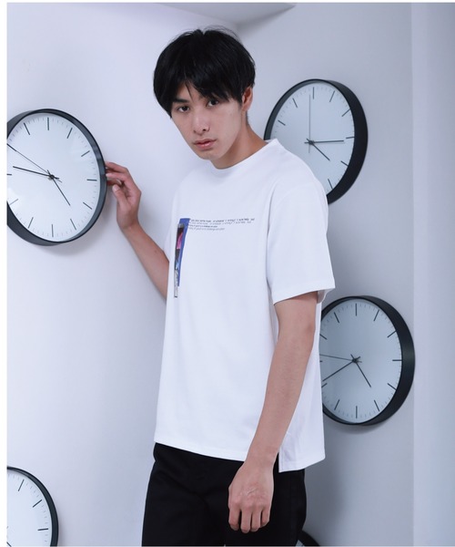A DEGREE FAHRENHEIT（エーディグリーファーレンハイ）の「【ユニセックス商品】 ROCK・lmlオーバーサイズT（Tシャツ/カットソー・メンズ・ホワイト/ブラック/ラベンダー・MEDIUM/LARGE/FREE）」の11枚目の写真