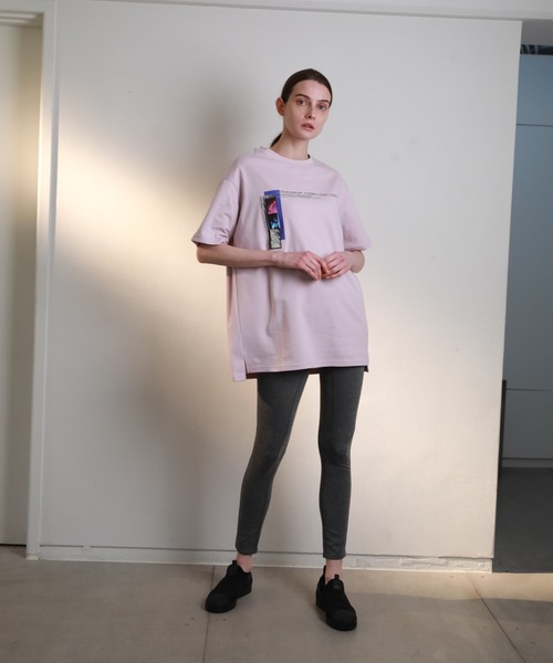 A DEGREE FAHRENHEIT（エーディグリーファーレンハイ）の「【ユニセックス商品】 ROCK・lmlオーバーサイズT（Tシャツ/カットソー・メンズ・ホワイト/ブラック/ラベンダー・MEDIUM/LARGE/FREE）」の14枚目の写真