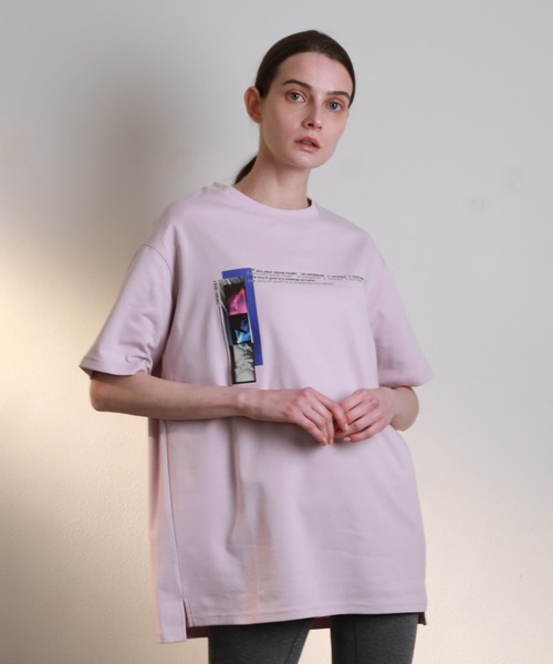 A DEGREE FAHRENHEIT（エーディグリーファーレンハイ）の「【ユニセックス商品】 ROCK・lmlオーバーサイズT（Tシャツ/カットソー・メンズ・ホワイト/ブラック/ラベンダー・MEDIUM/LARGE/FREE）」の17枚目の写真