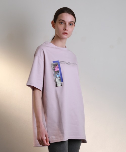 A DEGREE FAHRENHEIT（エーディグリーファーレンハイ）の「【ユニセックス商品】 ROCK・lmlオーバーサイズT（Tシャツ/カットソー・メンズ・ホワイト/ブラック/ラベンダー・MEDIUM/LARGE/FREE）」の18枚目の写真