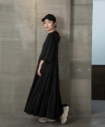 I_am | high neck tiered ops(ワンピース)