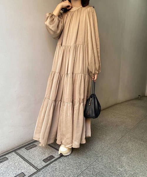 I_am（アイアム）の「high neck tiered ops（ワンピース）」 - WEAR