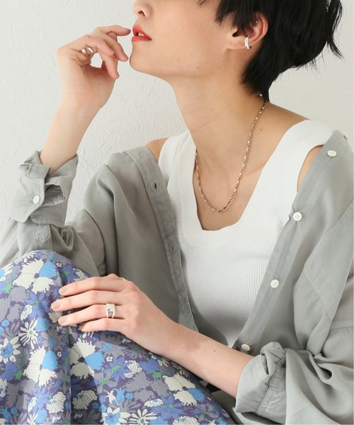 JOURNAL STANDARD relume(ジャーナルスタンダード レリューム)の「《追加》Vis/Pリブタンク(タンクトップ・レディース・ホワイト/ベージュ/ブラウン/ブラック・FREE)」の17枚目の写真