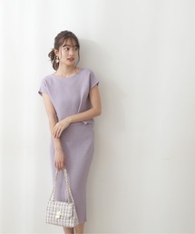 PROPORTION BODY DRESSING | レイヤードニットワンピース / 1212140903(ワンピース)