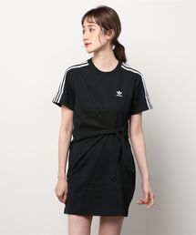 adidas アディダス W TEE DRESS ワンピース HG6416 ABC-MART限定 *BLACK