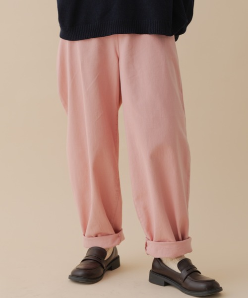 MERLOT（メルロー）の「カラーバルーンパンツ（その他パンツ・レディース・ピンク/ライトグリーン/ナチュラル・FREE）」の3枚目の写真