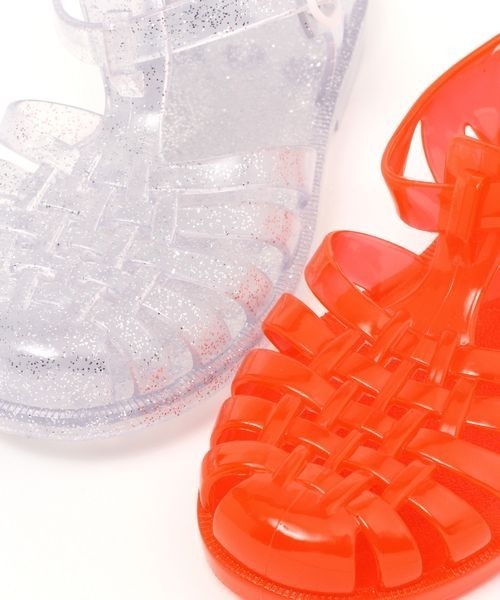 LOWRYS FARM（ローリーズファーム）の「Ｍｅｄｕｓｅサンダル　259292（サンダル・キッズ・ベージュ/グリーン/カーキ/オレンジ/クリア・19cm/20cm/21cm）」の22枚目の写真