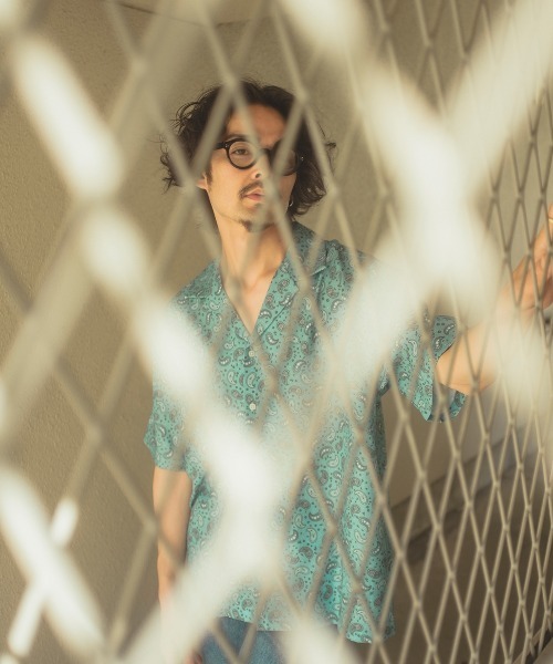 improves(インプローブス)の「【improves】梨地 総柄 オープンカラー 半袖シャツ(シャツ/ブラウス・メンズ・キャメル/ターコイズブルー/チャコール/ホワイト/オレンジ・X-LARGE/MEDIUM/LARGE)」の19枚目の写真