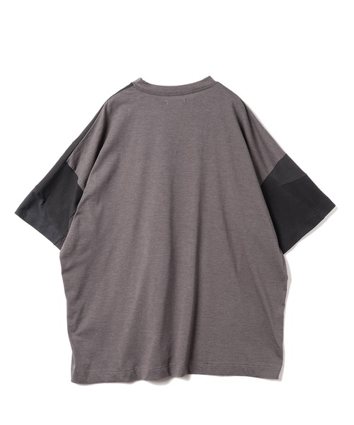 YEAH RIGHT!!(イェーライト)の「CUT AND CONNECTED T(Tシャツ/カットソー・メンズ・カラフル/ブラック系その他/グレー系その他・2)」の4枚目の写真