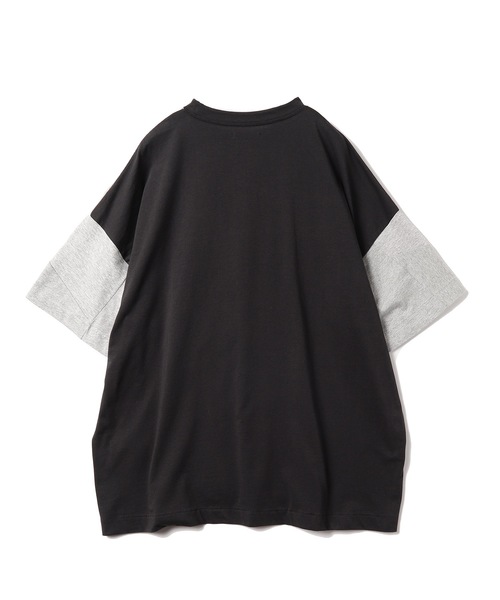 YEAH RIGHT!!(イェーライト)の「CUT AND CONNECTED T(Tシャツ/カットソー・メンズ・カラフル/ブラック系その他/グレー系その他・2)」の16枚目の写真
