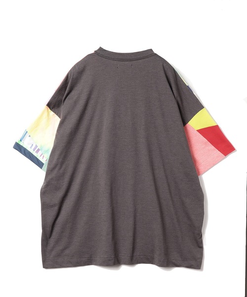 YEAH RIGHT!!(イェーライト)の「CUT AND CONNECTED T(Tシャツ/カットソー・メンズ・カラフル/ブラック系その他/グレー系その他・2)」の21枚目の写真