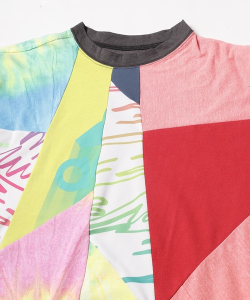 YEAH RIGHT!!(イェーライト)の「CUT AND CONNECTED T(Tシャツ/カットソー・メンズ・カラフル/ブラック系その他/グレー系その他・2)」の18枚目の写真